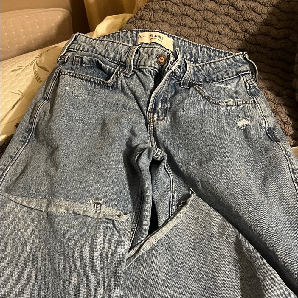 Hollister Blue low rise Jeans